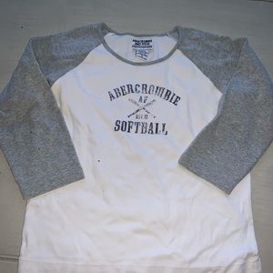 Ambercrombie softball shirt